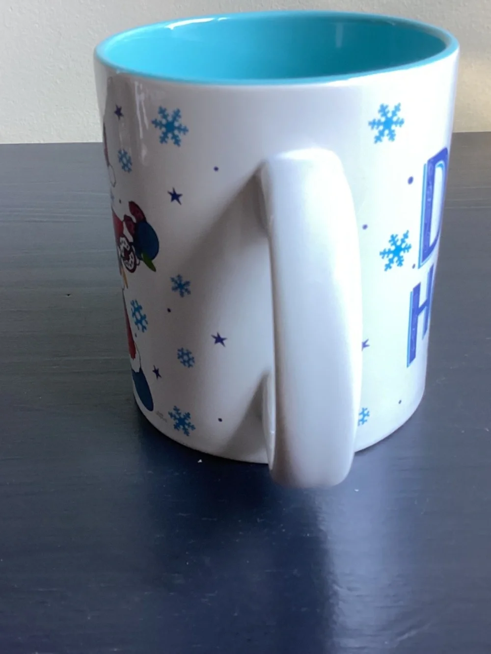 Homer Simpson Santa Claus “D’HoHo” 20oz Coffee Mugs White And Blue